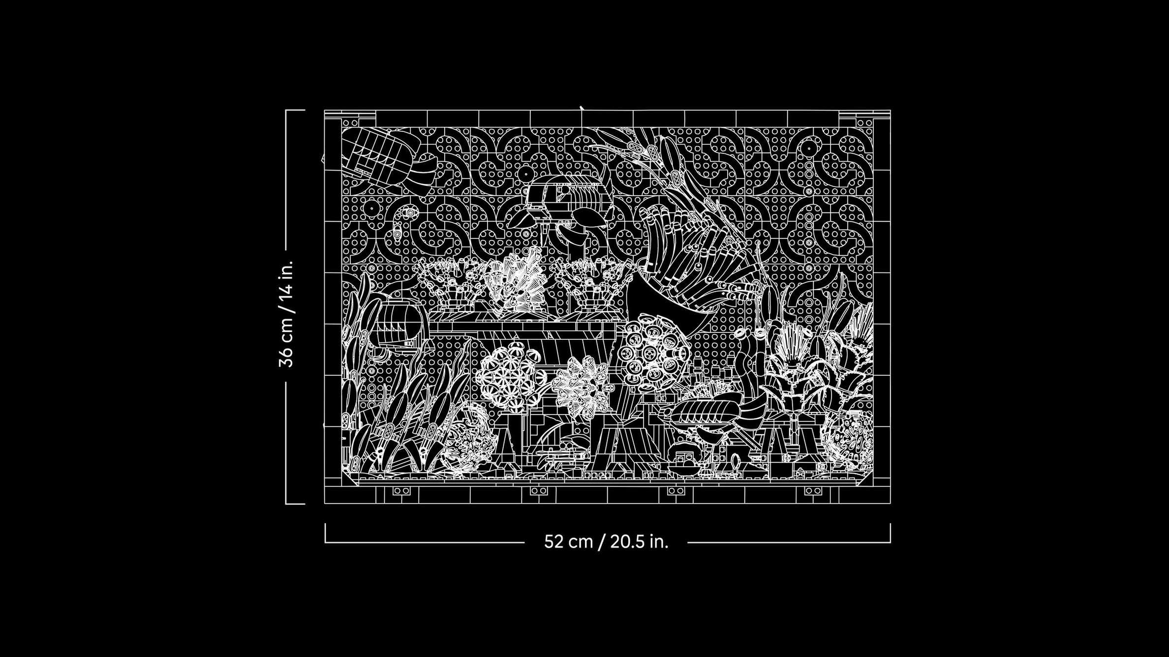 Tropical Aquarium #10366 (4154+pcs)