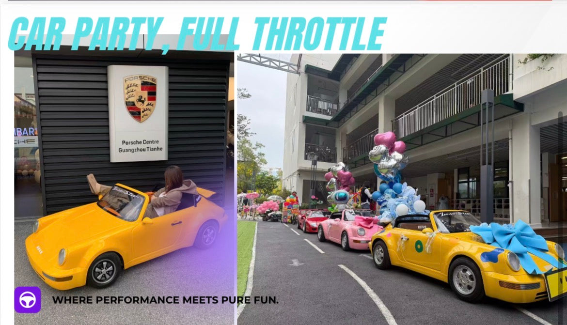GO KART Porsche 911 (930 Turbo)