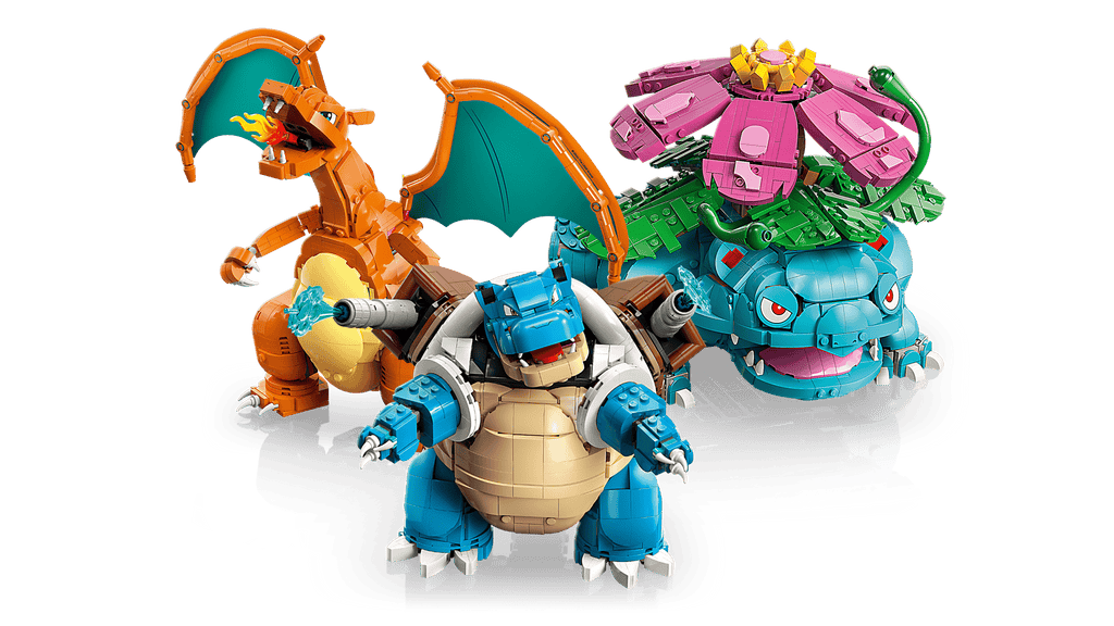 Lego Venusaur, Charizard and Blastoise #72153 (6838+ pcs)