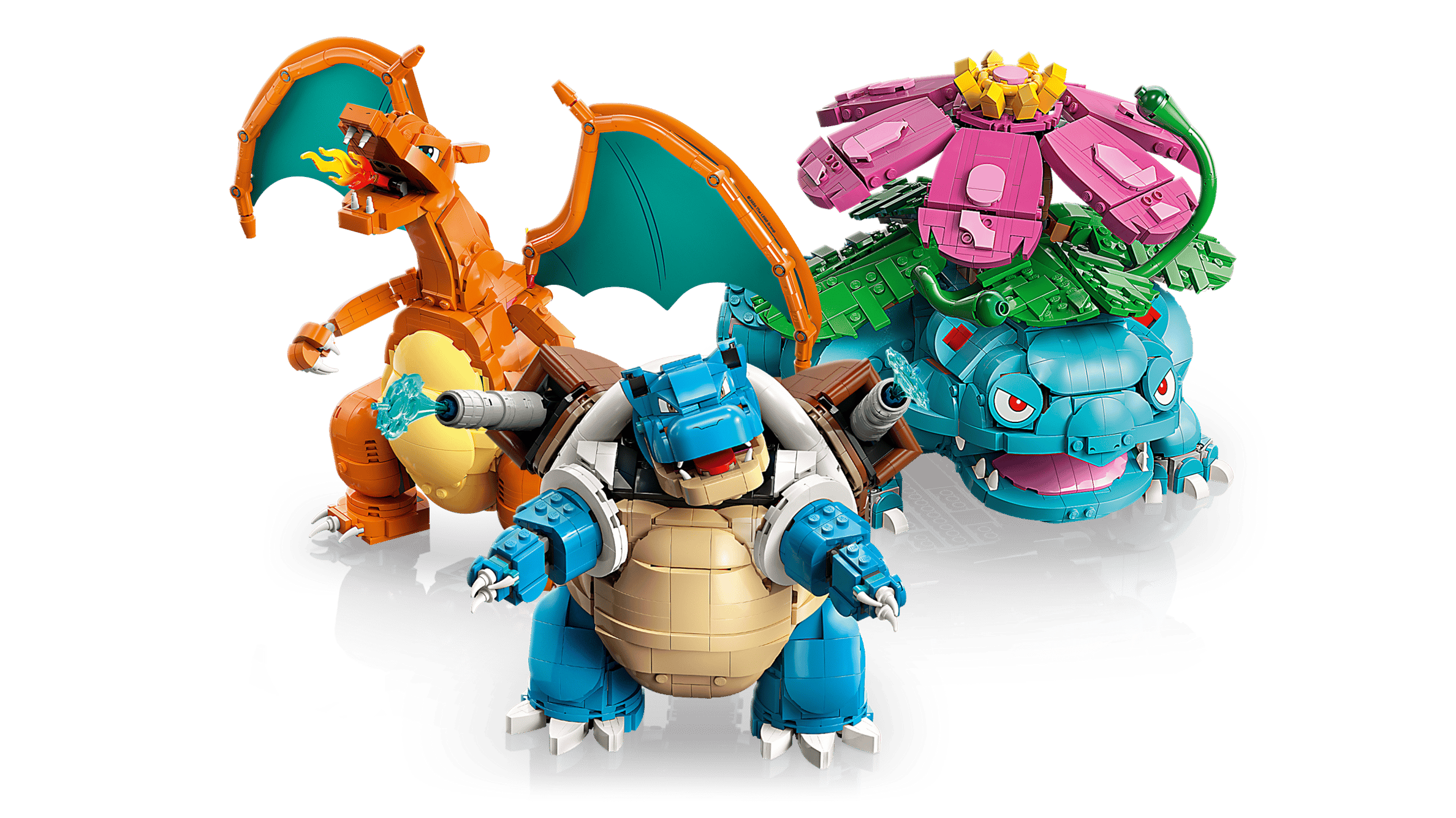 Lego Venusaur, Charizard and Blastoise #72153 (6838+ pcs)