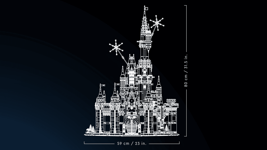 LEGO Disney castle 43222 (4837+pcs)