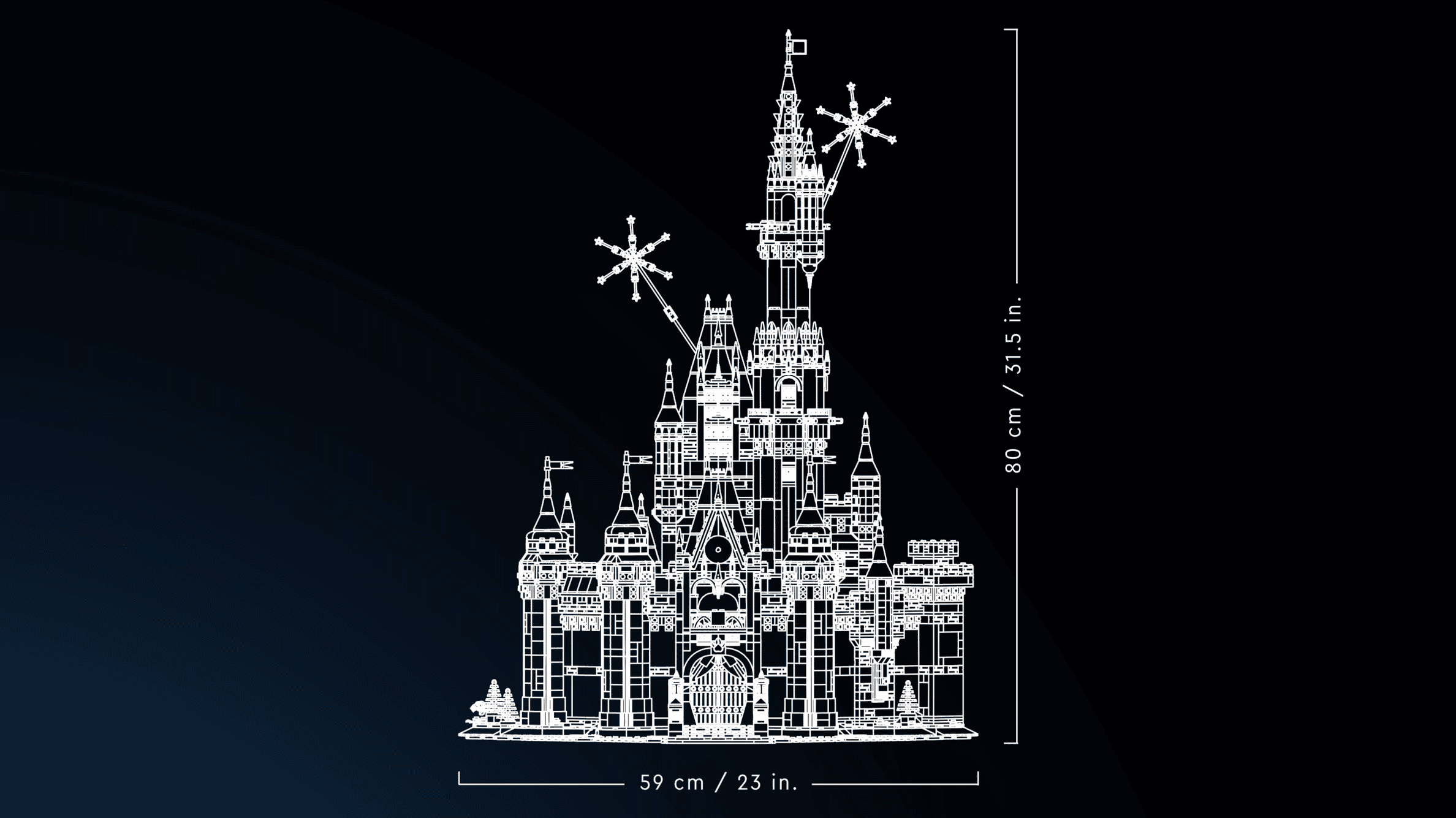 LEGO Disney castle 43222 (4837+pcs)