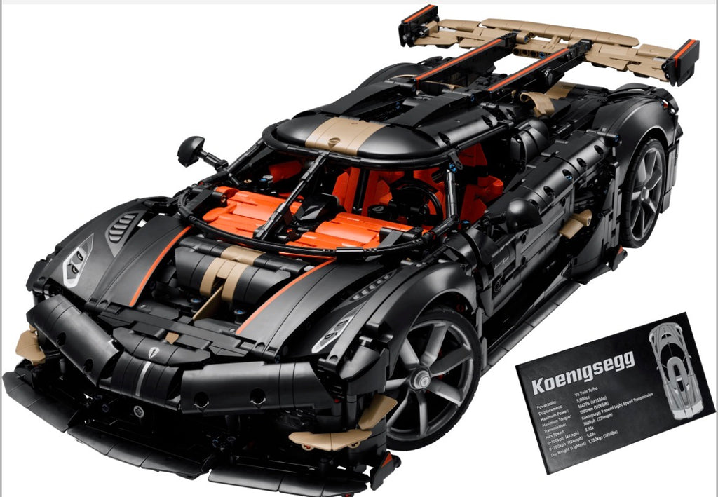 Koenigsegg Sadair’s Spear Megacar #42232 (4104+pcs)