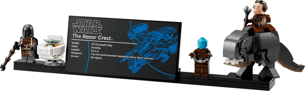 The Razor Crest STAR WARS #75331 (6187+pcs)