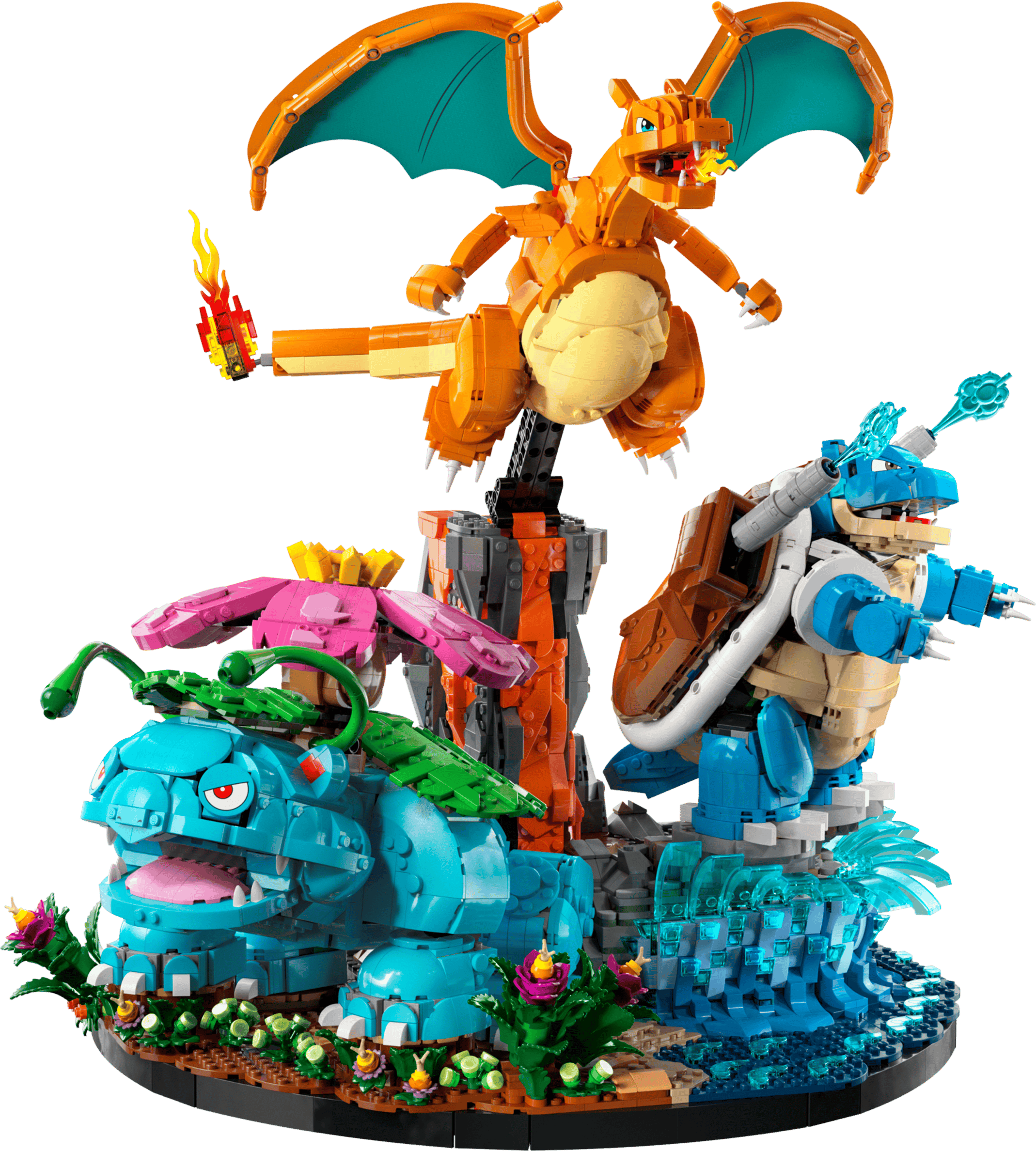 Lego Venusaur, Charizard and Blastoise #72153 (6838+ pcs)