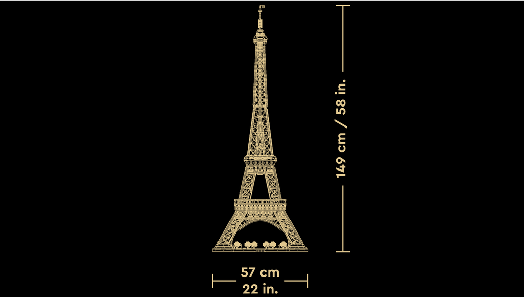 LEGO Eiffel tower 10307 (10001+pcs)