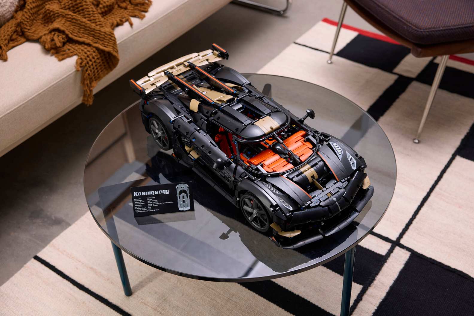 Koenigsegg Sadair’s Spear Megacar #42232 (4104+pcs)