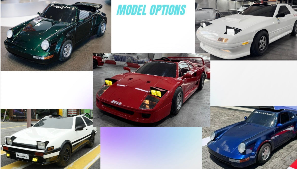 GO KART Porsche 911 (930 Turbo)