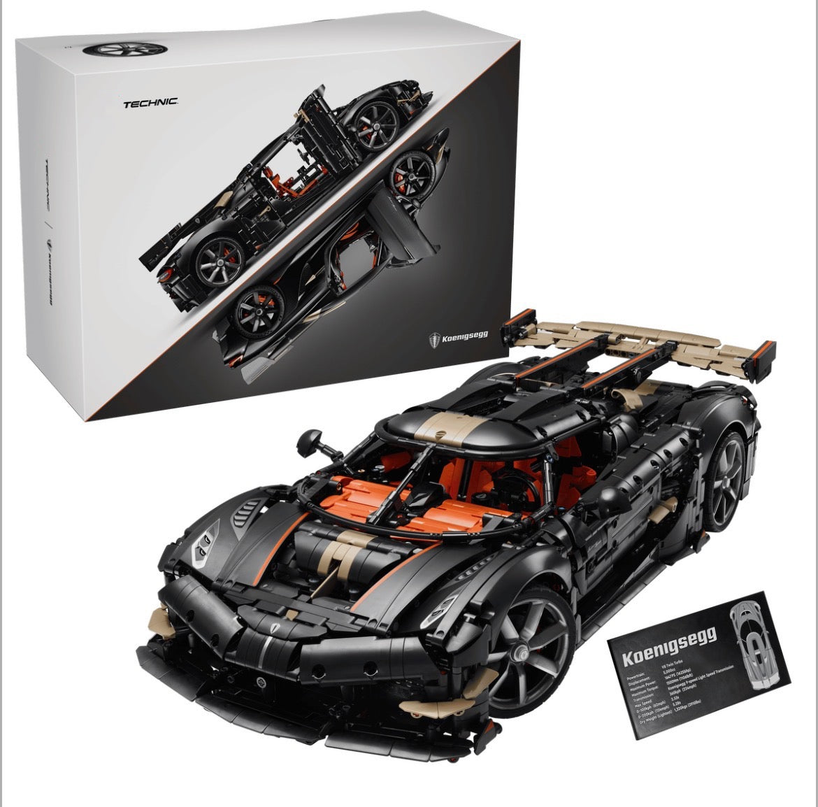Koenigsegg Sadair’s Spear Megacar #42232 (4104+pcs)