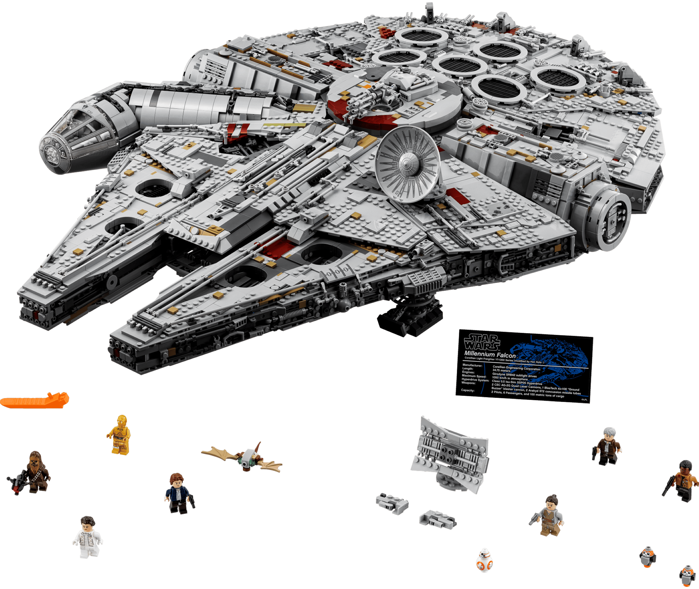 LEGO Millennium Falcon 75192 (7541+pcs)