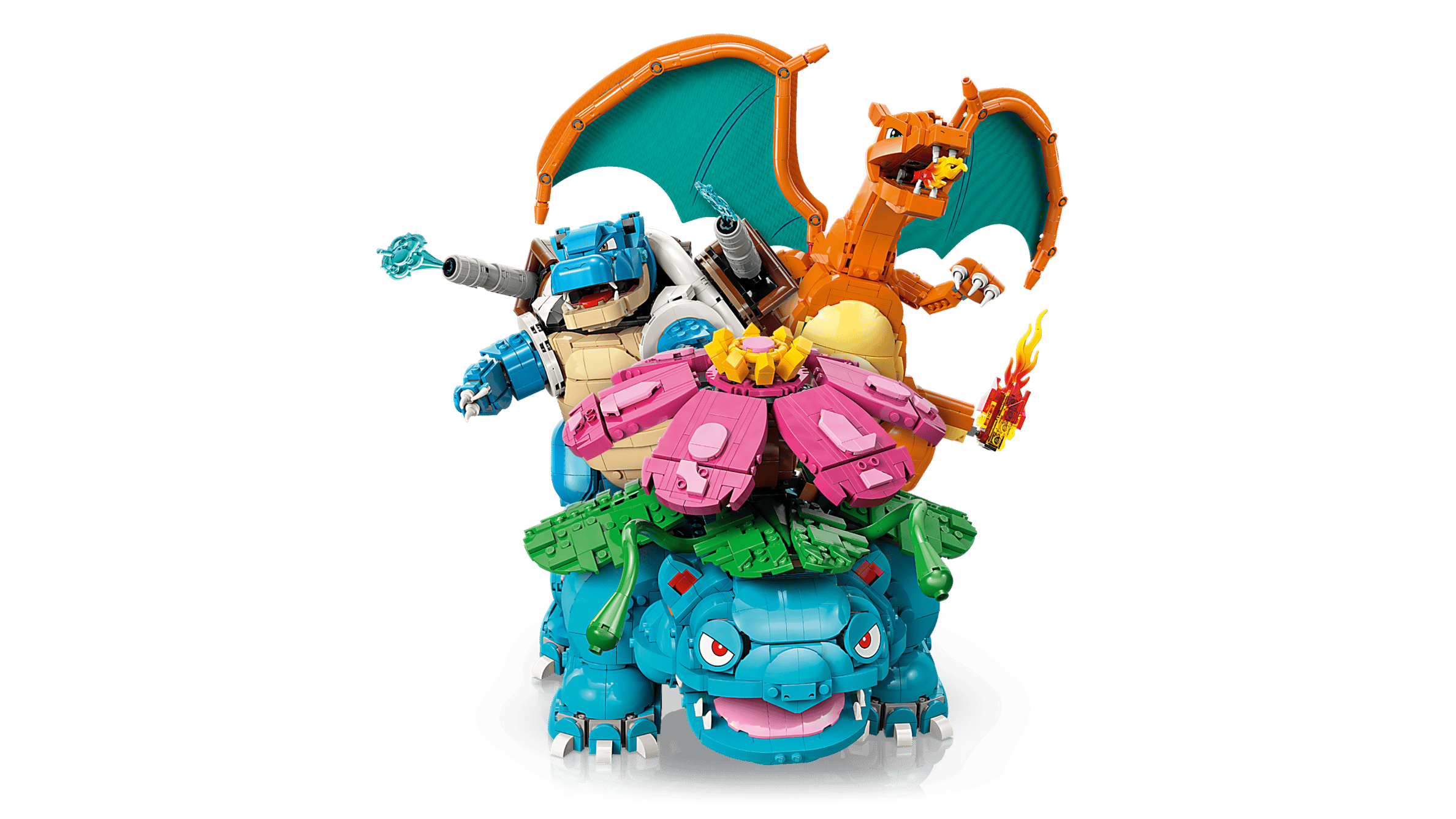Lego Venusaur, Charizard and Blastoise #72153 (6838+ pcs)