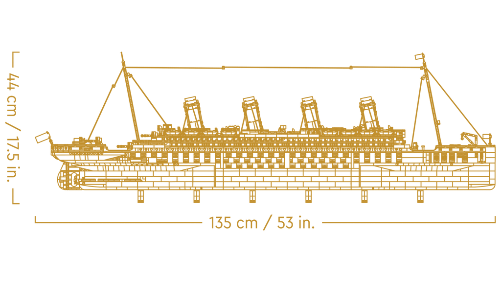 LEGO Titanic 10294 (9090+pcs)