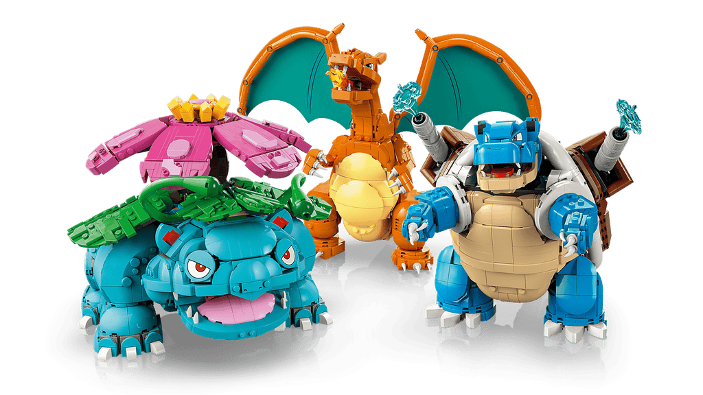 Lego Venusaur, Charizard and Blastoise #72153 (6838+ pcs)
