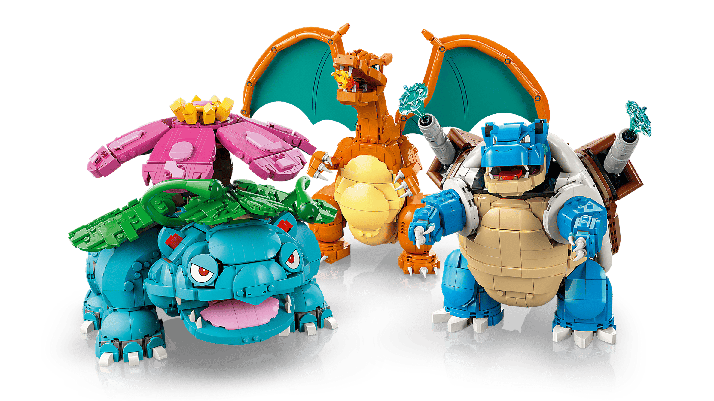 Lego Venusaur, Charizard and Blastoise #72153 (6838+ pcs)